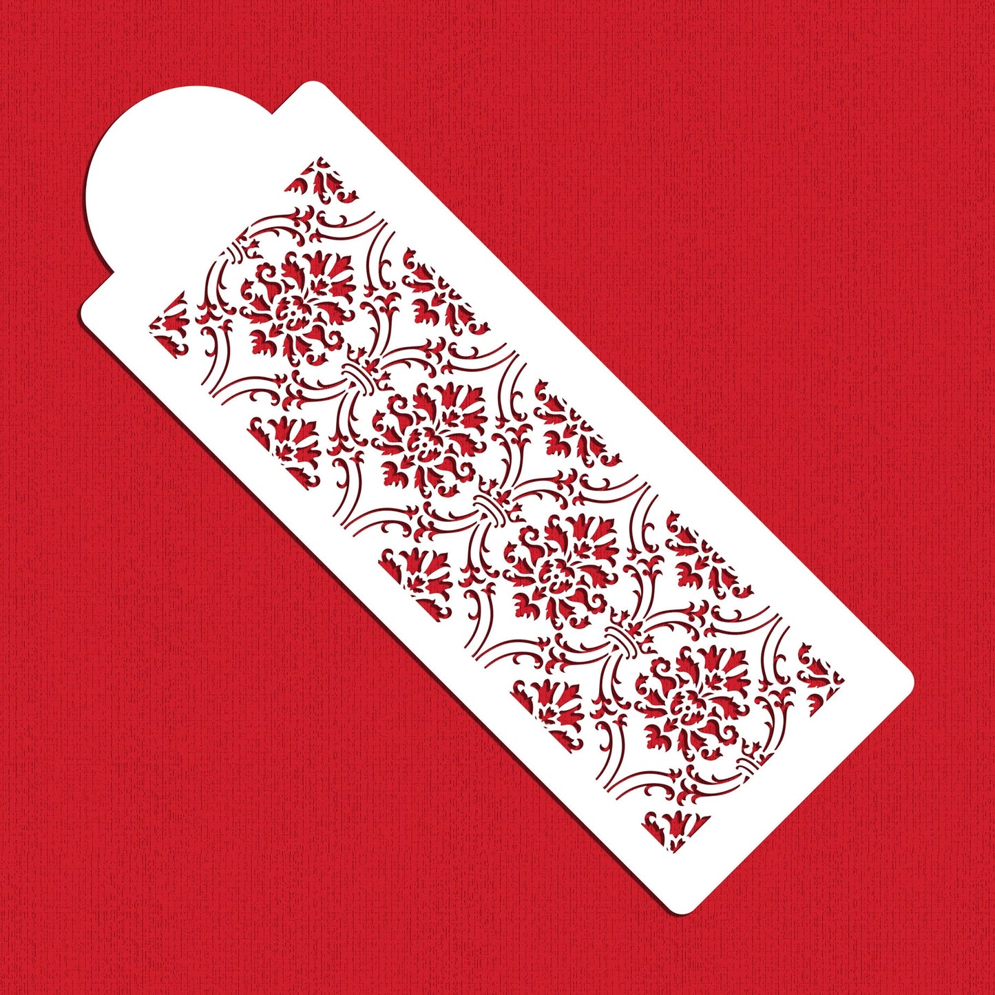 Royal Damask Cake Side Stencil