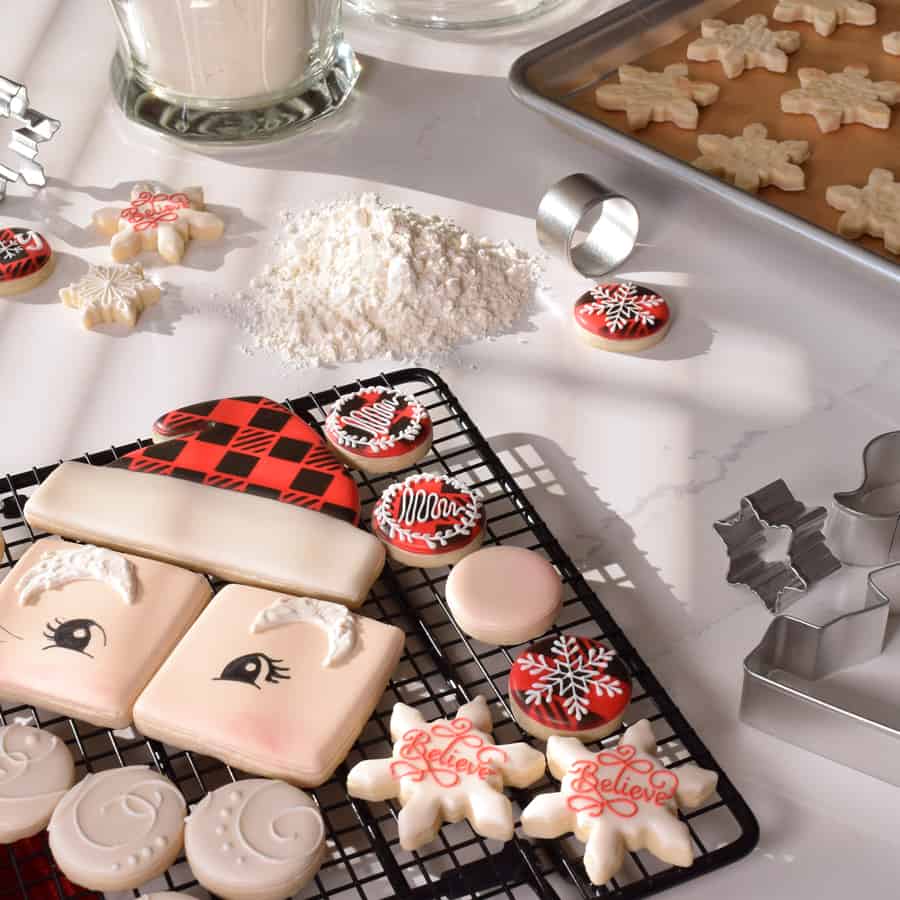 Santa Centerpiece Cookie Cutter Set