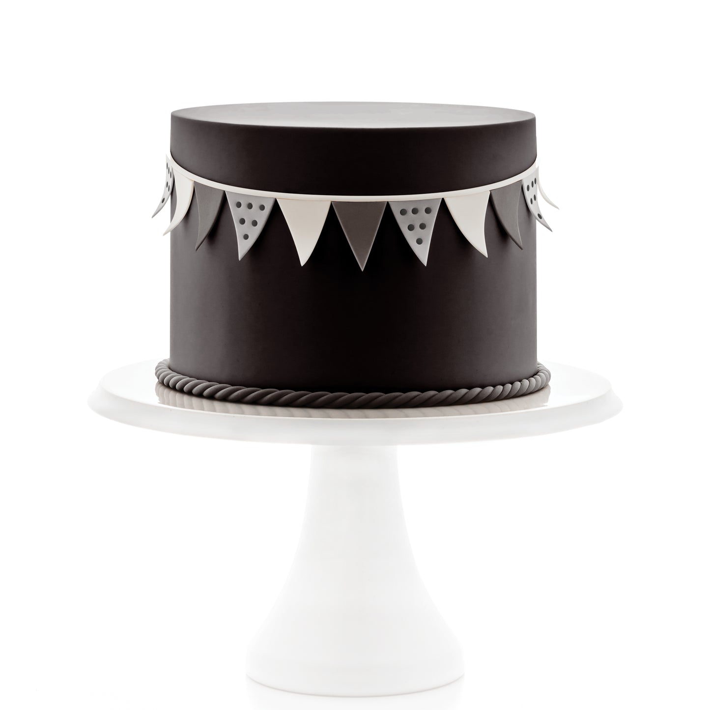 2lbs Black, Satin Ice Fondant