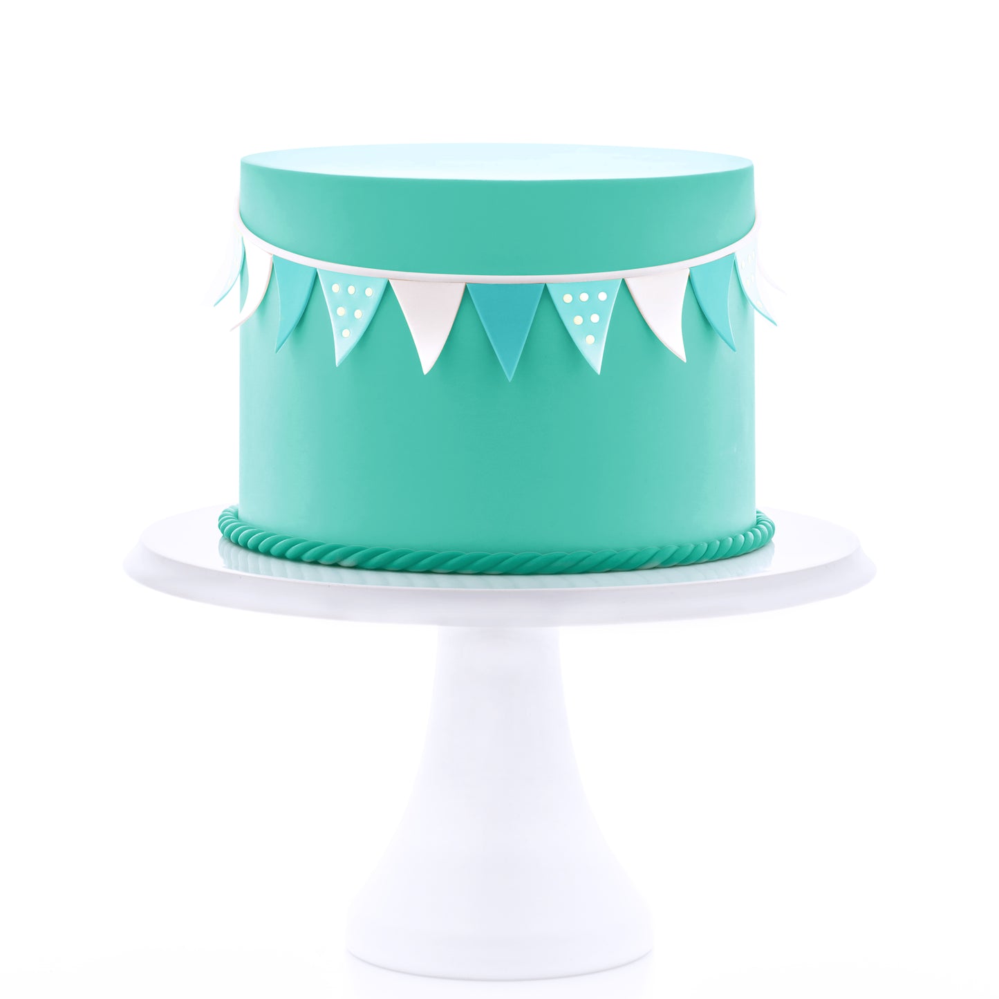 2lbs Turquoise, Satin Ice Fondant