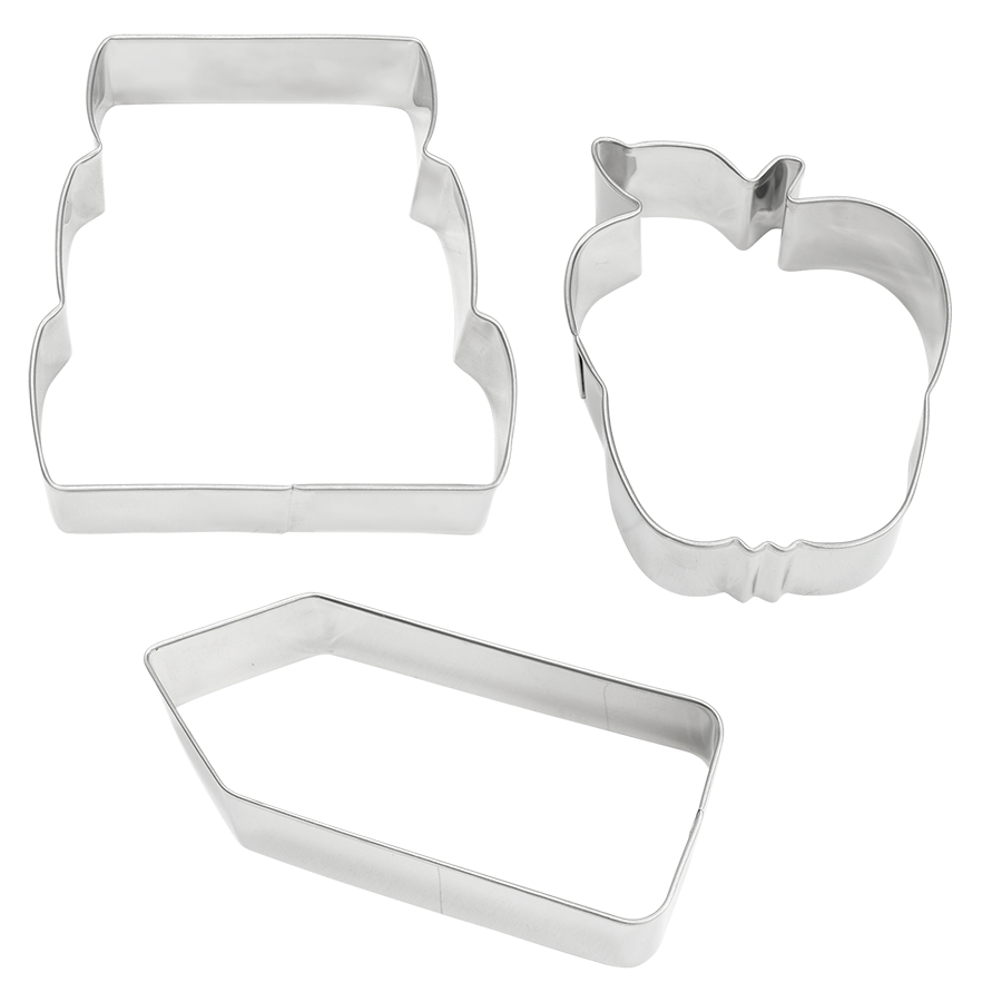 Back To School Cookie Cutter Set