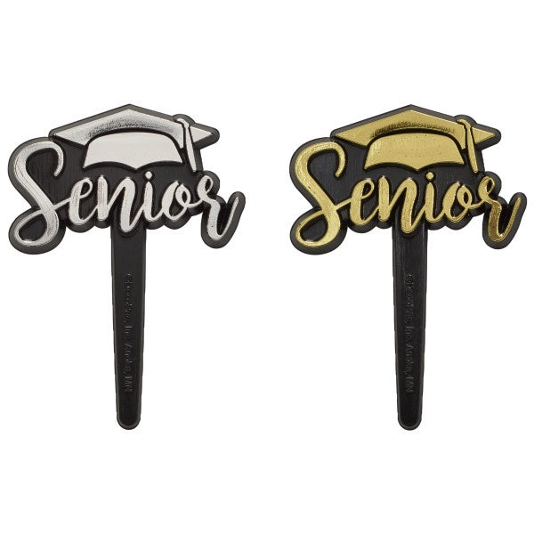 Senior Cupcake Picks - 12 Picks