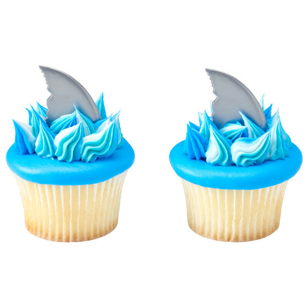 Shark Fin Cupcake Picks - 12 Picks