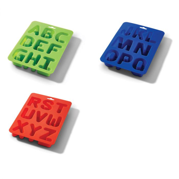 HIC Kitchen Eat Your Words Silicone Alphabet Mold