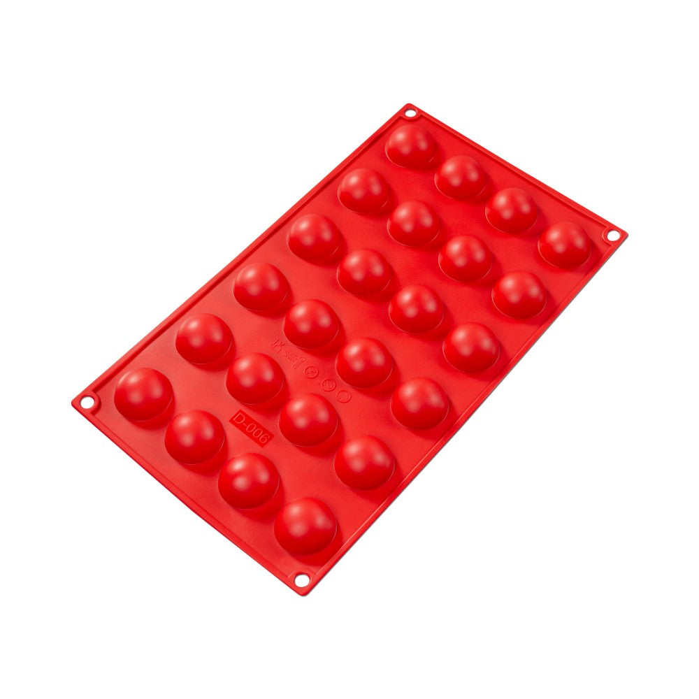 .3oz Hemisphere Silicone Baking Mold, Fat Daddio's
