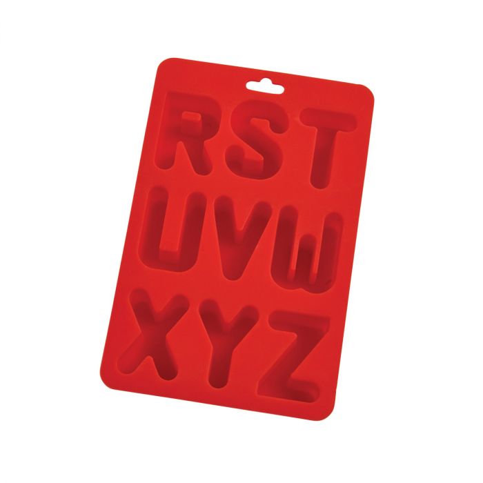 HIC Kitchen Eat Your Words Silicone Alphabet Mold