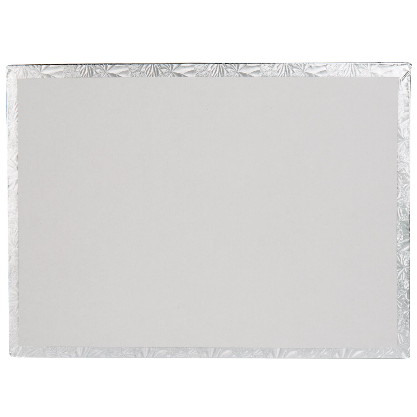 Half Sheet, Silver Cake Drum - 1/4 Inch Thick