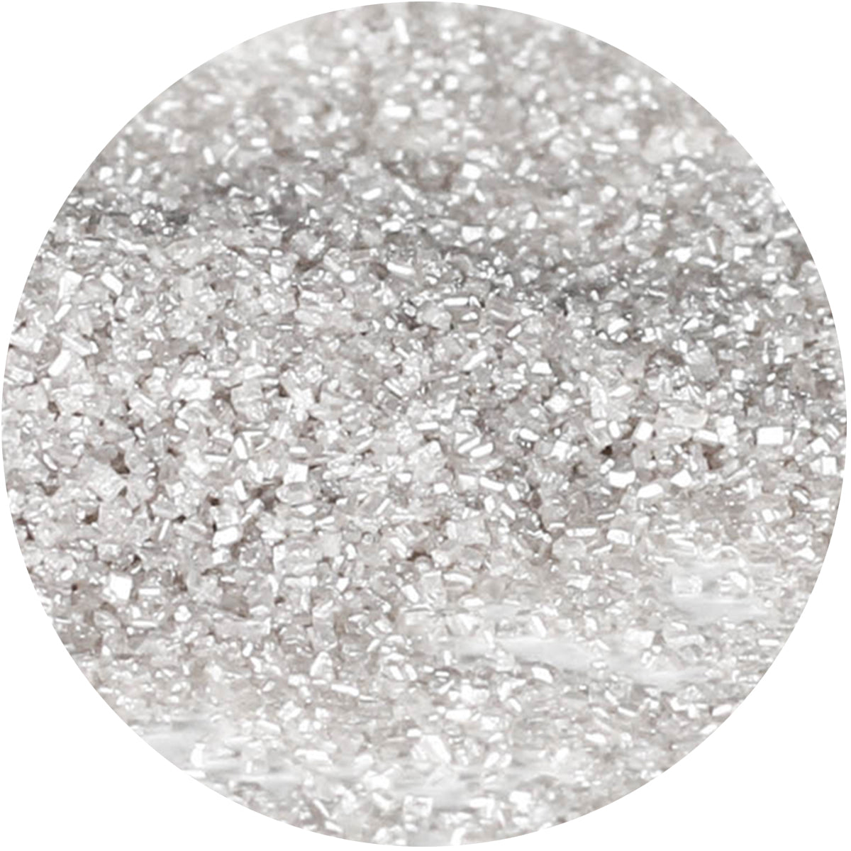 Celebakes Shimmering Silver Sanding Sugar