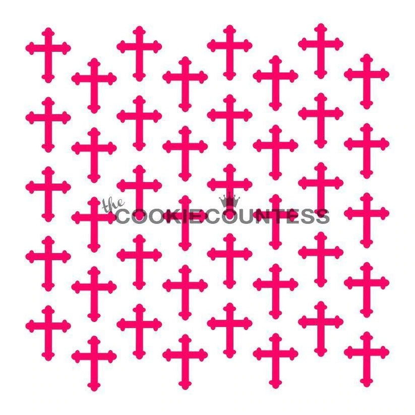 Crosses Stencil