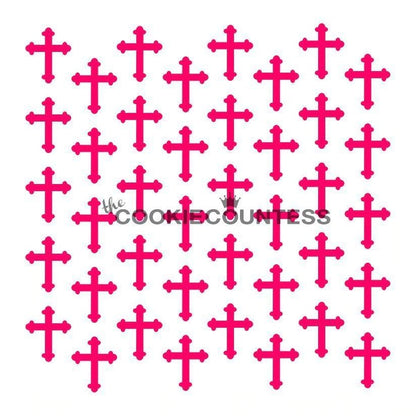 Crosses Stencil