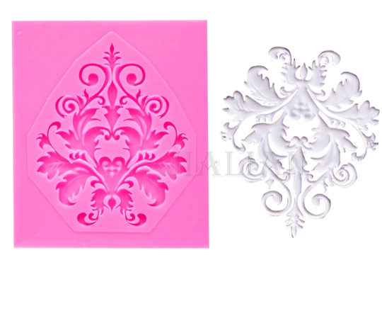 Small Lace Pattern Silicone Mold