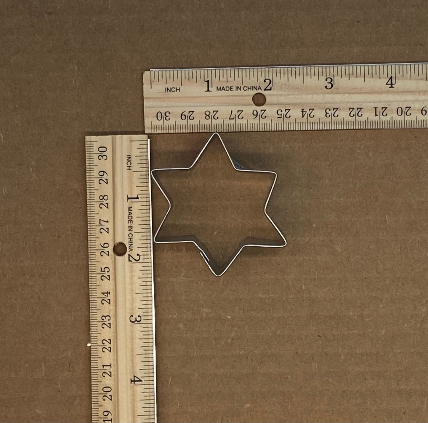2 Inch Six Point Star Cookie Cutter