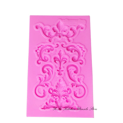 Small European Style Lace Silicone Mold