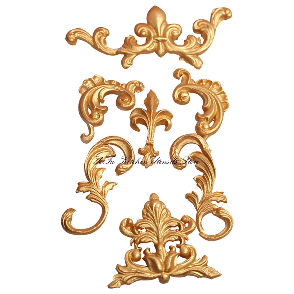 Small European Style Lace Silicone Mold