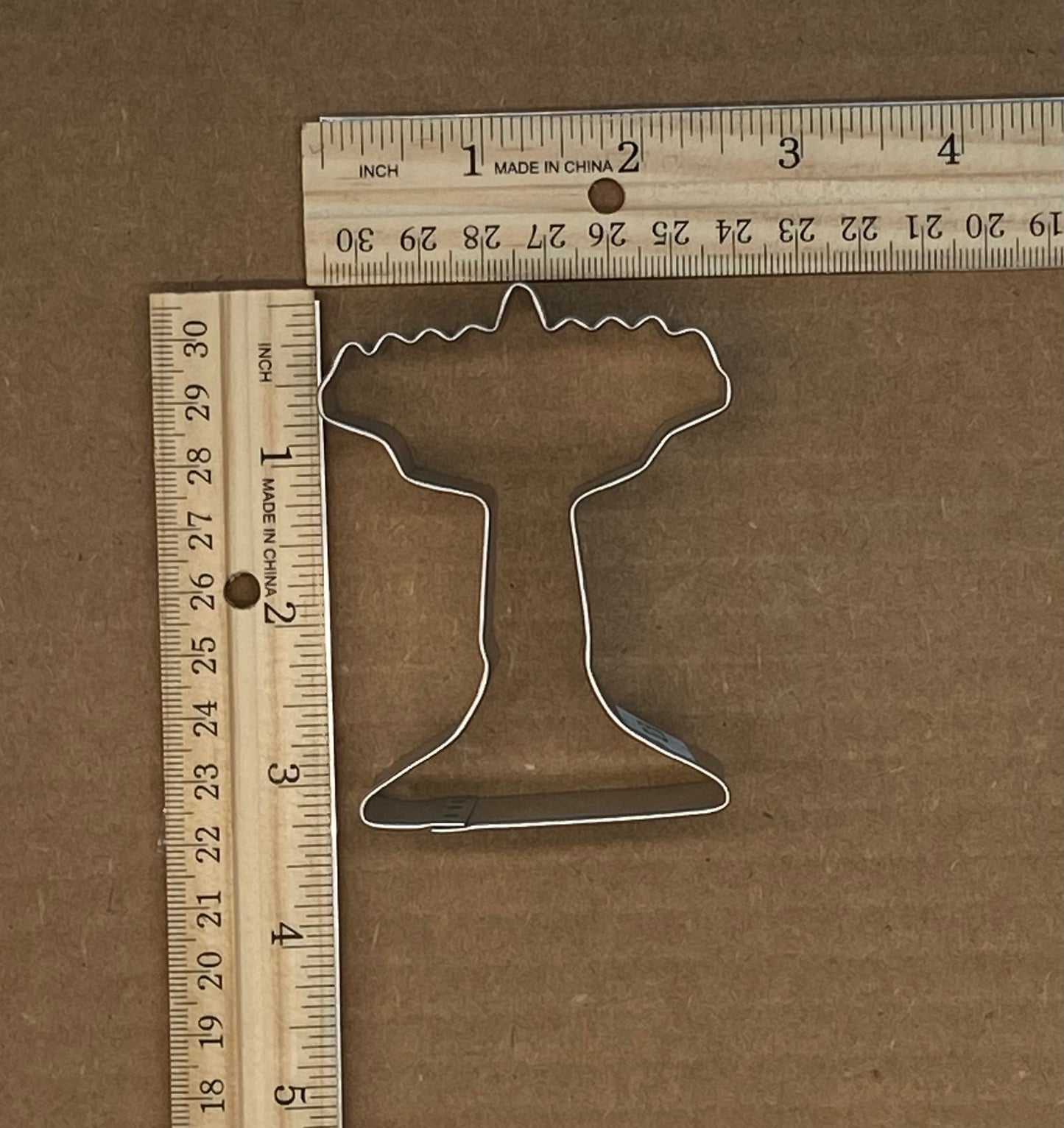 3.25 Inch Menorah Cookie Cutter