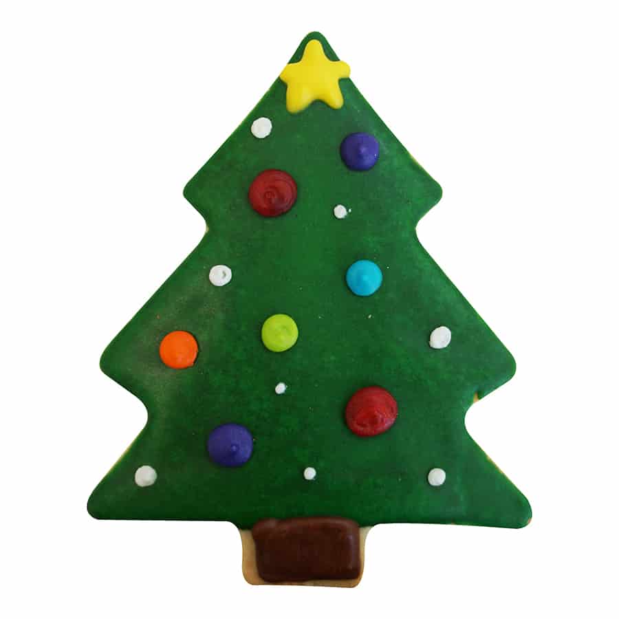 3.5 Inch Snow Covered Tree Cookie Cutter