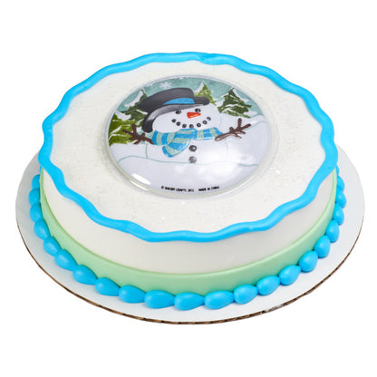 Snowglobe Winter Cake Pop Top