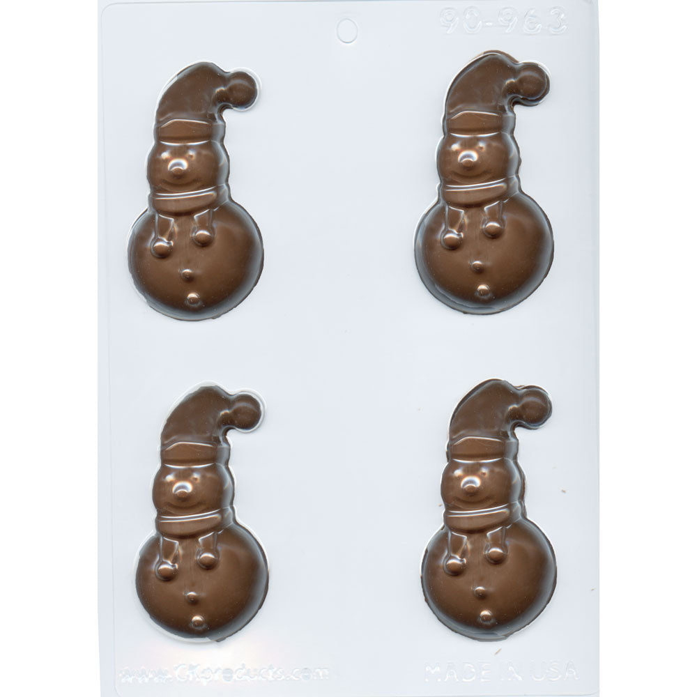 Snowman Chocolate Mold