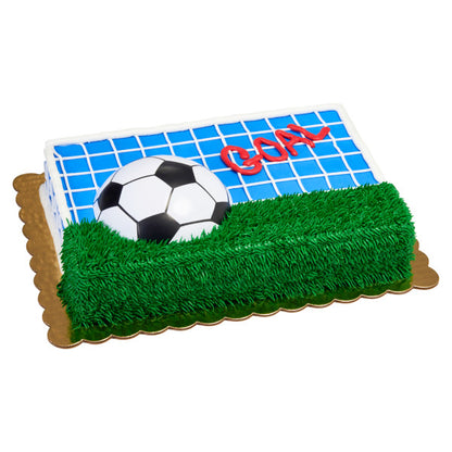 Soccer Ball Cake Topper Pop Top