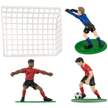 Soccer Kick Off Cake Topper Set