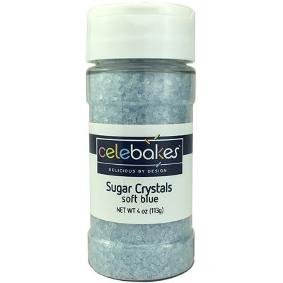 Celebakes Soft Blue Sugar Crystals