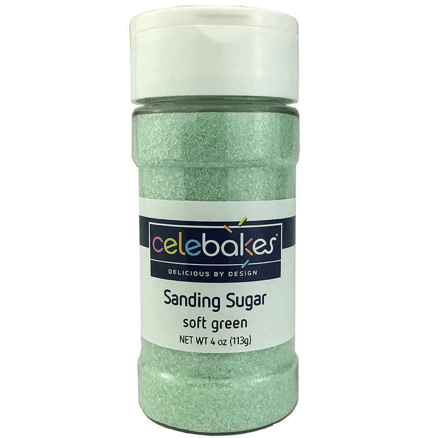 Celebakes Soft Green Sanding Sugar