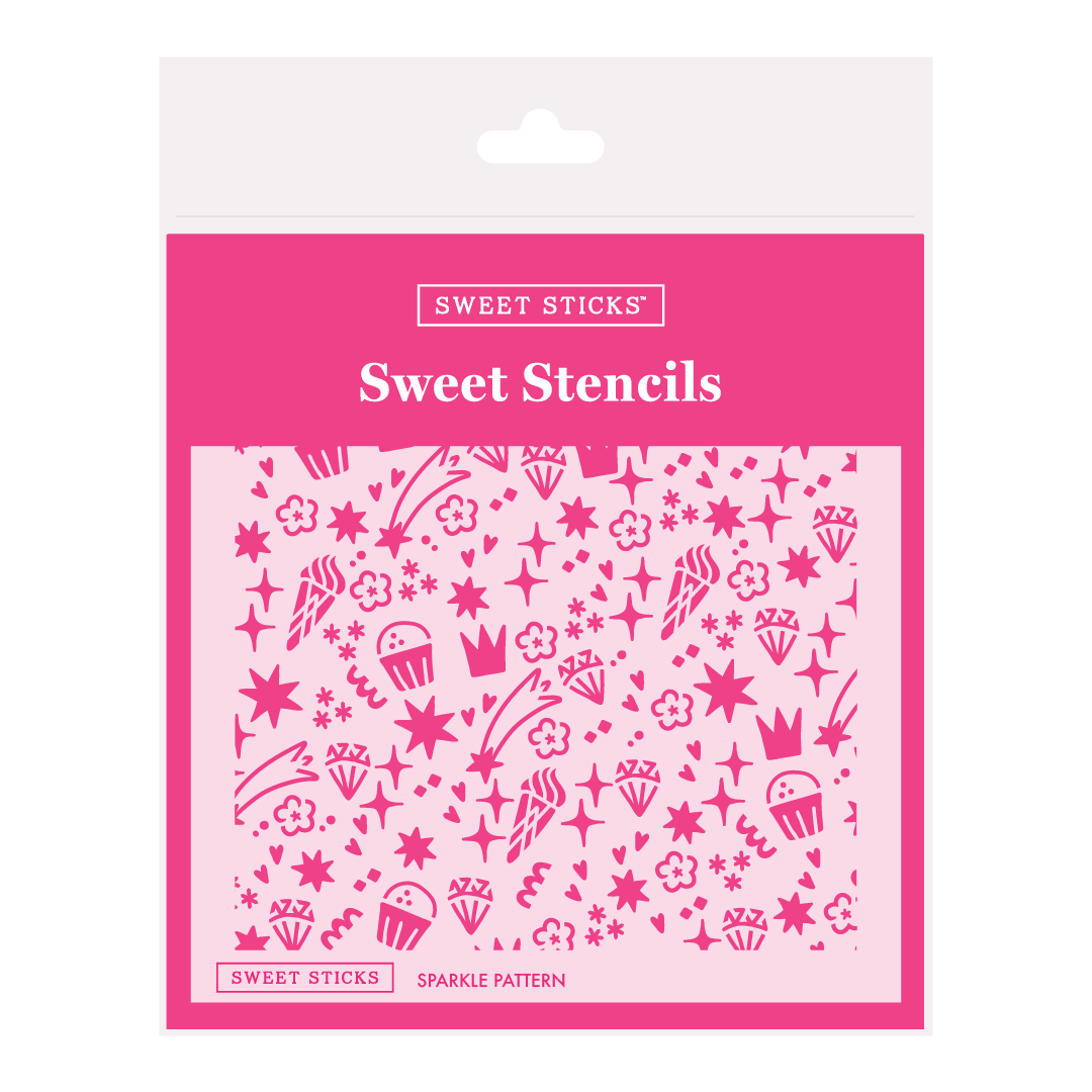 Sweet Stencils Sparkle Pattern