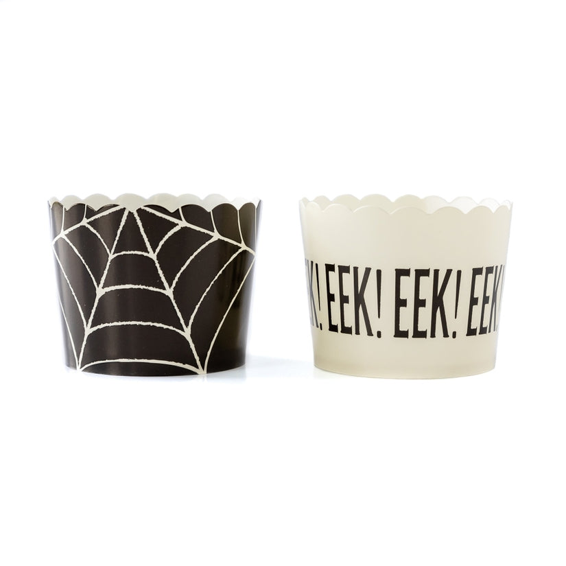 Halloween Spider Web Baking Cups