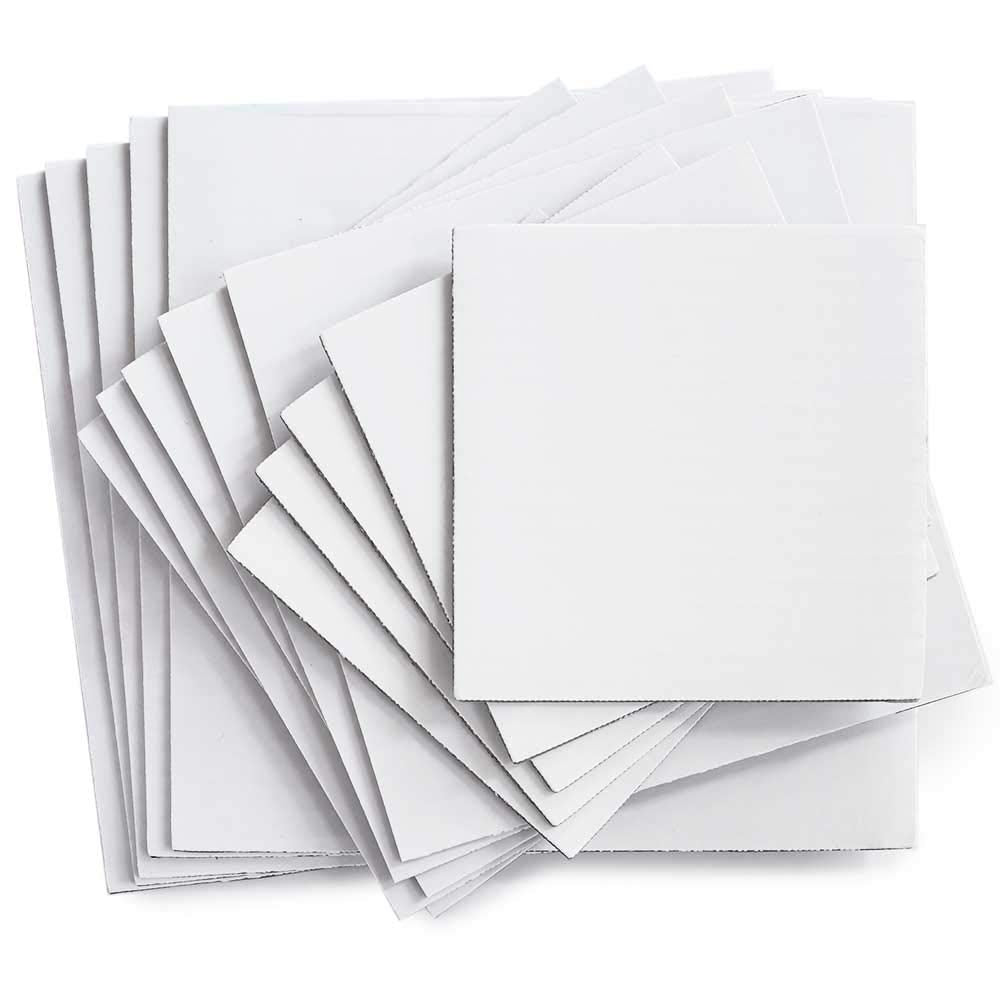 12 Inch Square White Cake Board