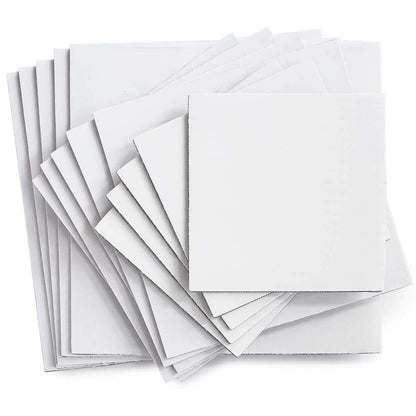 12 Inch Square White Cake Board
