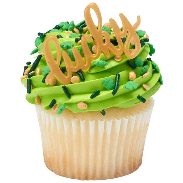 Lucky Cupcake Layons, 6 Per Package