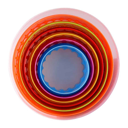 6 Piece Double-Sided Round Cutter Set
