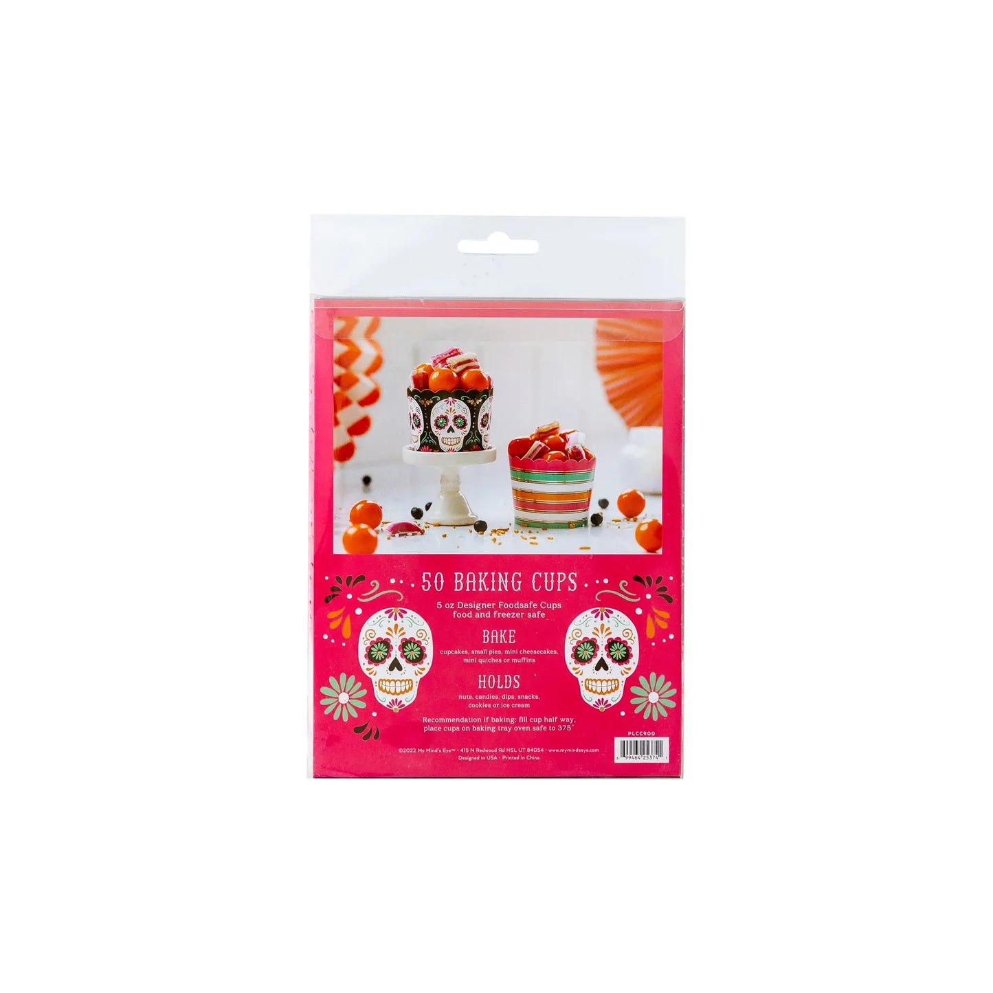 Sugar Skull Baking Cups