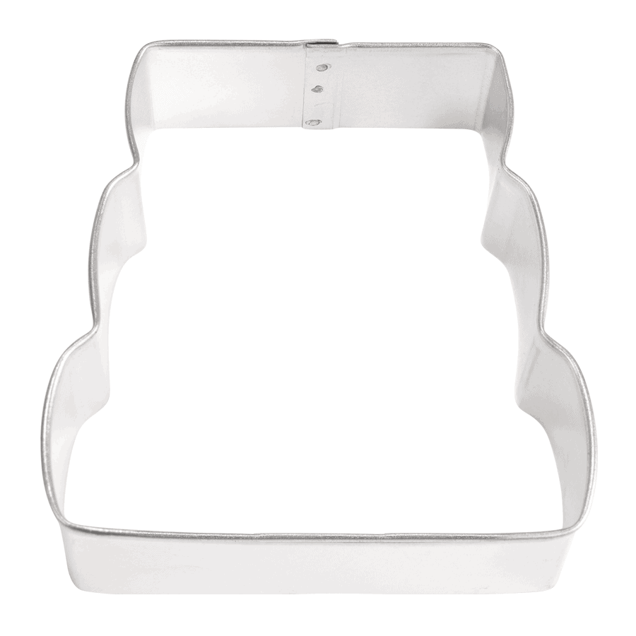 Suitcase or Book Stack Cookie Cutter