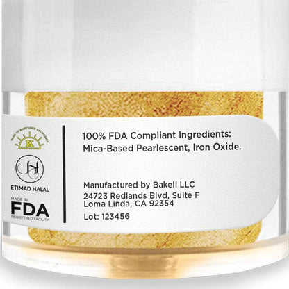 Bakell Super Gold Luster Dust