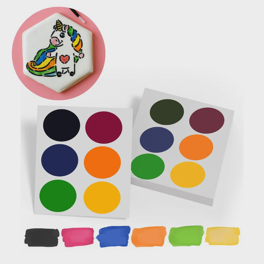 PYO Sweet Six Paint Palettes - Pack of 6