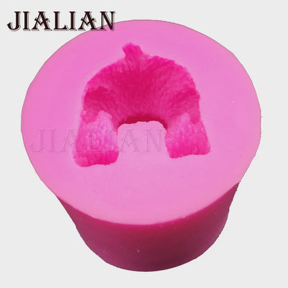 3D Teddy Bear Silicone Mold