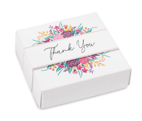 Thank You Candy Box, 3 oz, 2 Piece Box with Separate Top & Bottom