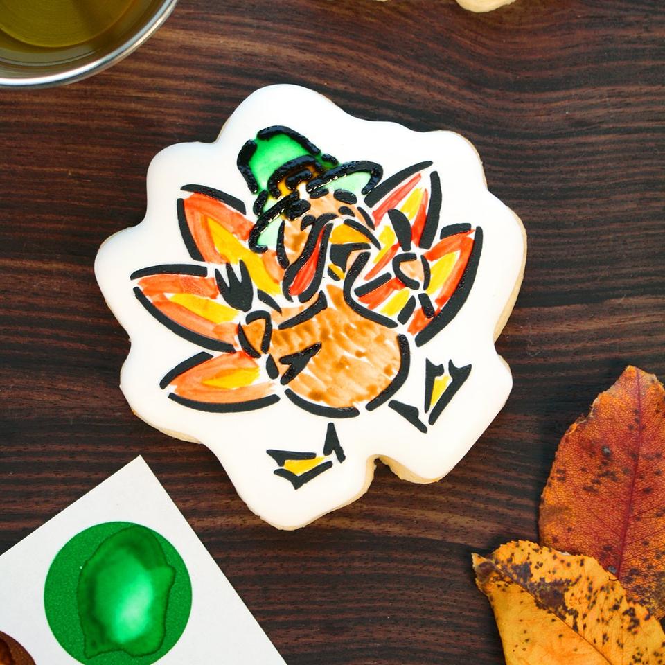 Thanksgiving Turkey Paint Your Own Stencil