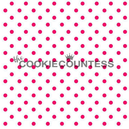 Tiny Dots Stencil