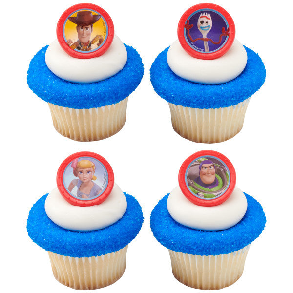 Toy Story Toys Play Cupcake Rings - 12 Rings