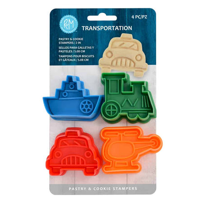 Transportation Stamps Cookie Cutter Set