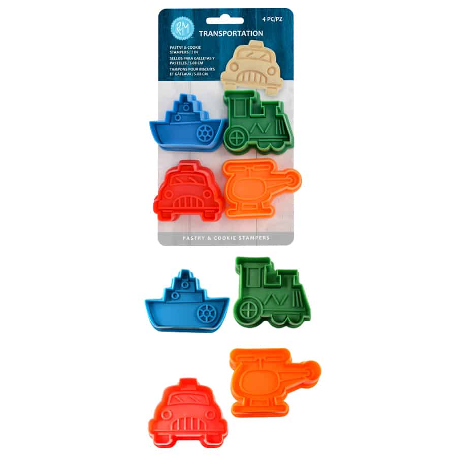 Transportation Stamps Cookie Cutter Set