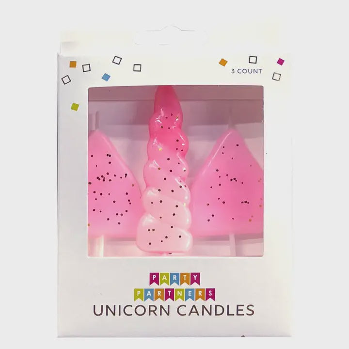 Unicorn Candle Set