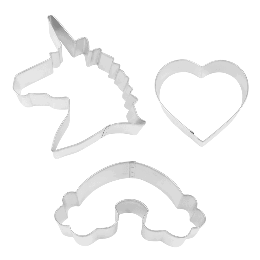 Unicorn Cookie Cutter Set