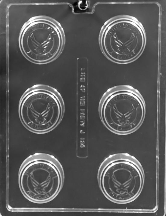 US Air Force Chocolate Covered Cookie Mold
