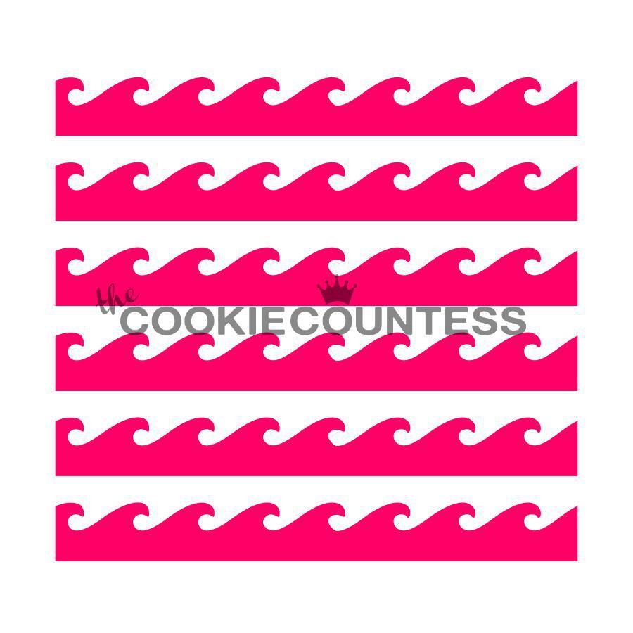 Waves Stencil