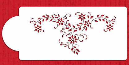 Wedding Garland Cake Stencil