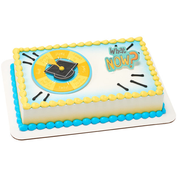 What Now Graduation Cake Topper