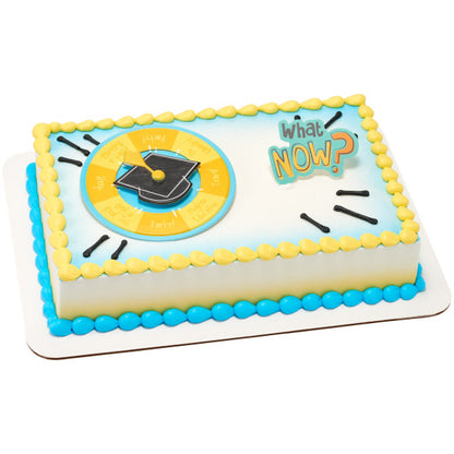 What Now Graduation Cake Topper